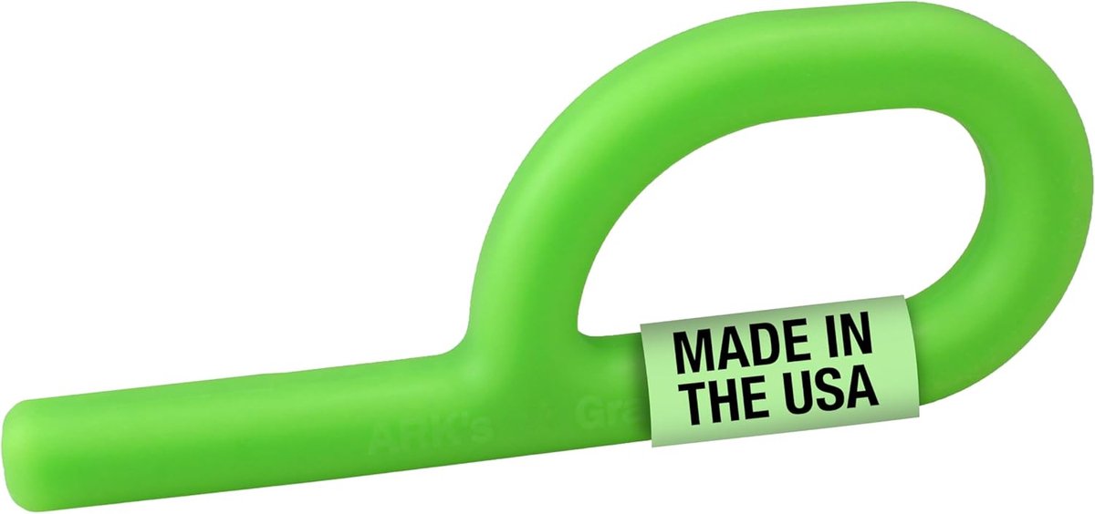 ARK Therapeutic bijtspeeltje Grabber Original Lime Green XT Medium sensorisch.