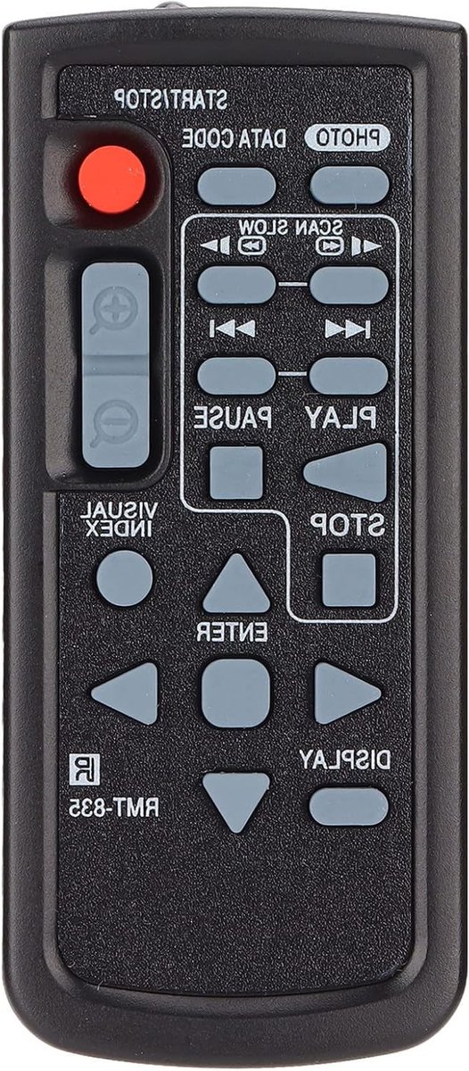 Vervangende Afstandsbediening voor Video Camera's met Goede Signaaloverdracht voor HDR, PJ580E, PJ790E, PJ820E, CX900E, XR350 en CX370