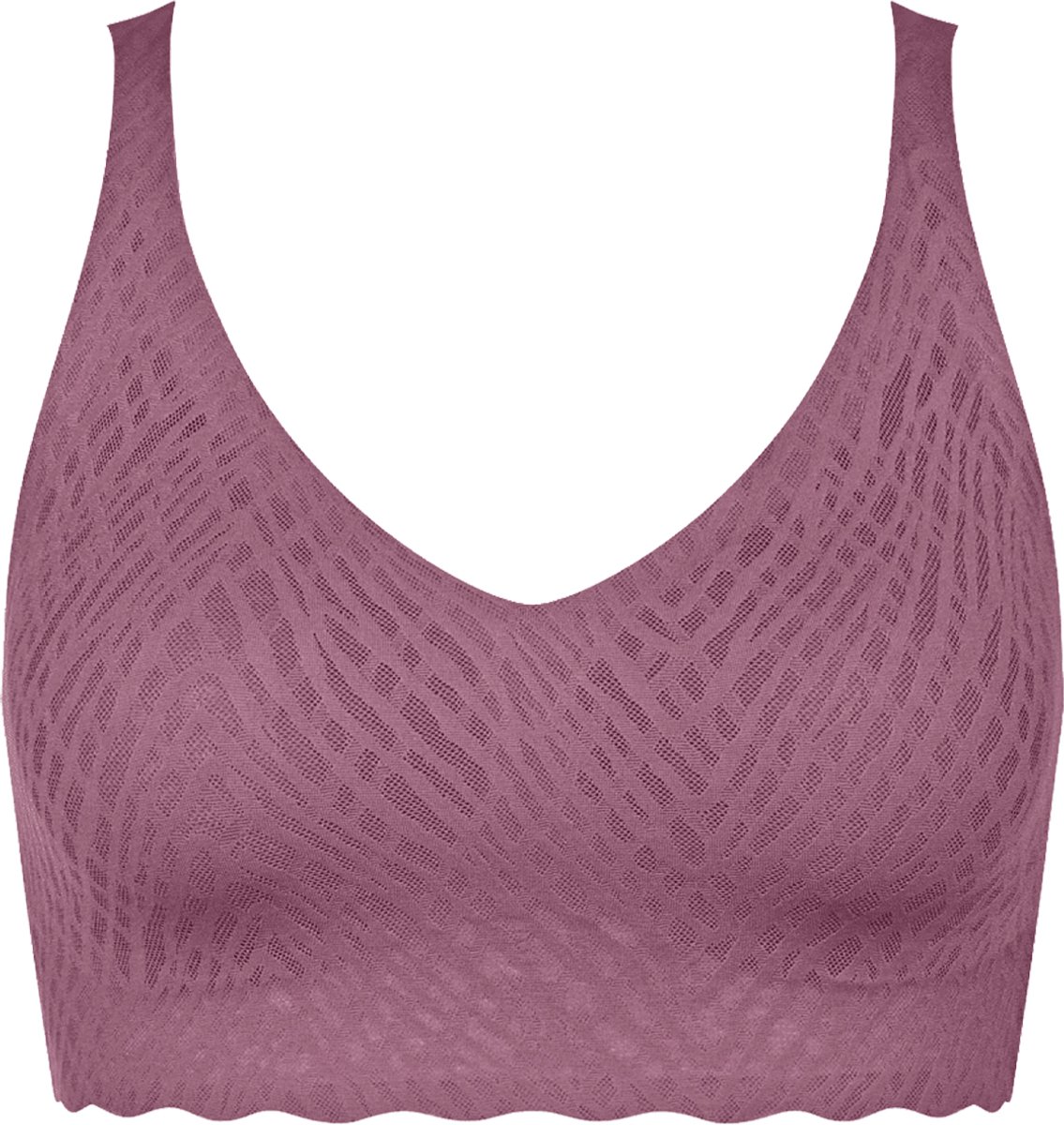 Sloggi Women ZERO Feel Bliss Bralette - bralette - mauve paars