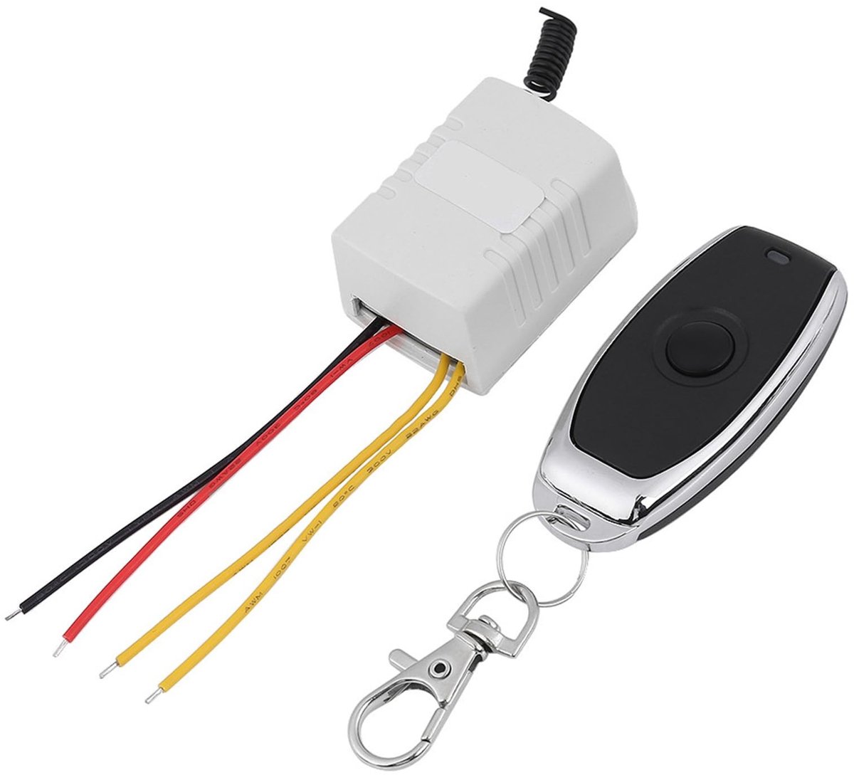 Allecto - Smart Wireless Relay Remote Control 4V-12V met Ontvanger en Zender - Hilitand