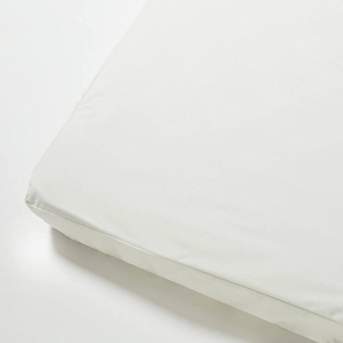 Matrasbeschermer Baby - Matrashoes Beschermhoes - Bed Drogen - Waterdichte Binnenkant - 60 x 110 cm - Wit