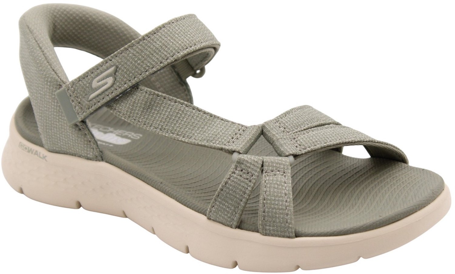 Skechers GO WALK FLEX SANDAL - ILLUMIN Dames Sandalen - Sage