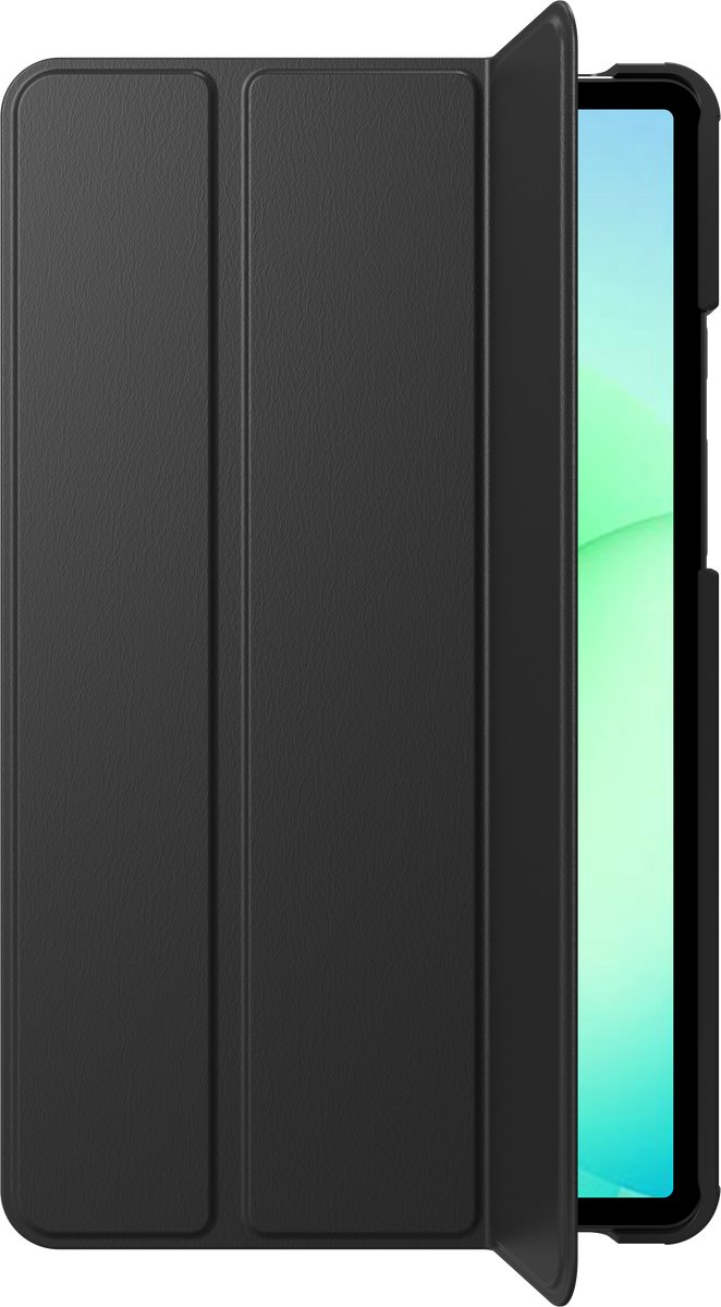 Just in Case tablet Hoes geschikt voor Samsung Galaxy Tab A11 - TriFold Bookcase - Zwart