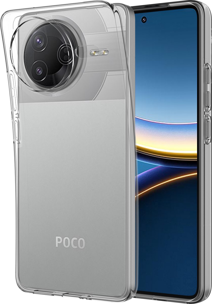 Just in Case Soft Design Xiaomi Poco F7 Pro Back Cover Transparant