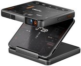 Aurzen ZIP Trifold Portable Projector Cyber Zwart - Pocket Beamer - Android & iOS - USB-C - Bluetooth - 5000 mAh