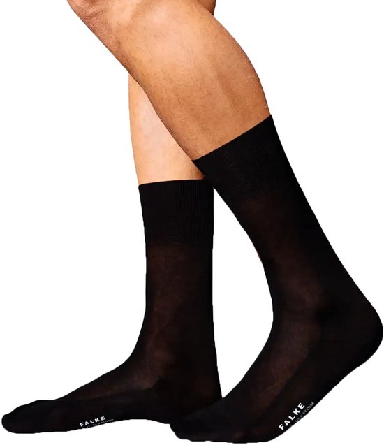 FALKE Tiago Lot de 3 paires de chaussettes Business & Casual en Katoen biologique pour homme Bleu - Chaussettes 44