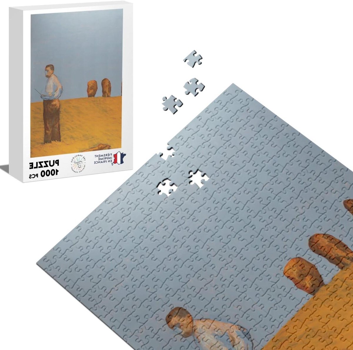 Klassieke Puzzel - Legpuzzel Stukjes - Ontspanning Thuis - Gedrukt in Frankrijk - 1000 Stukjes - Meerkleurig