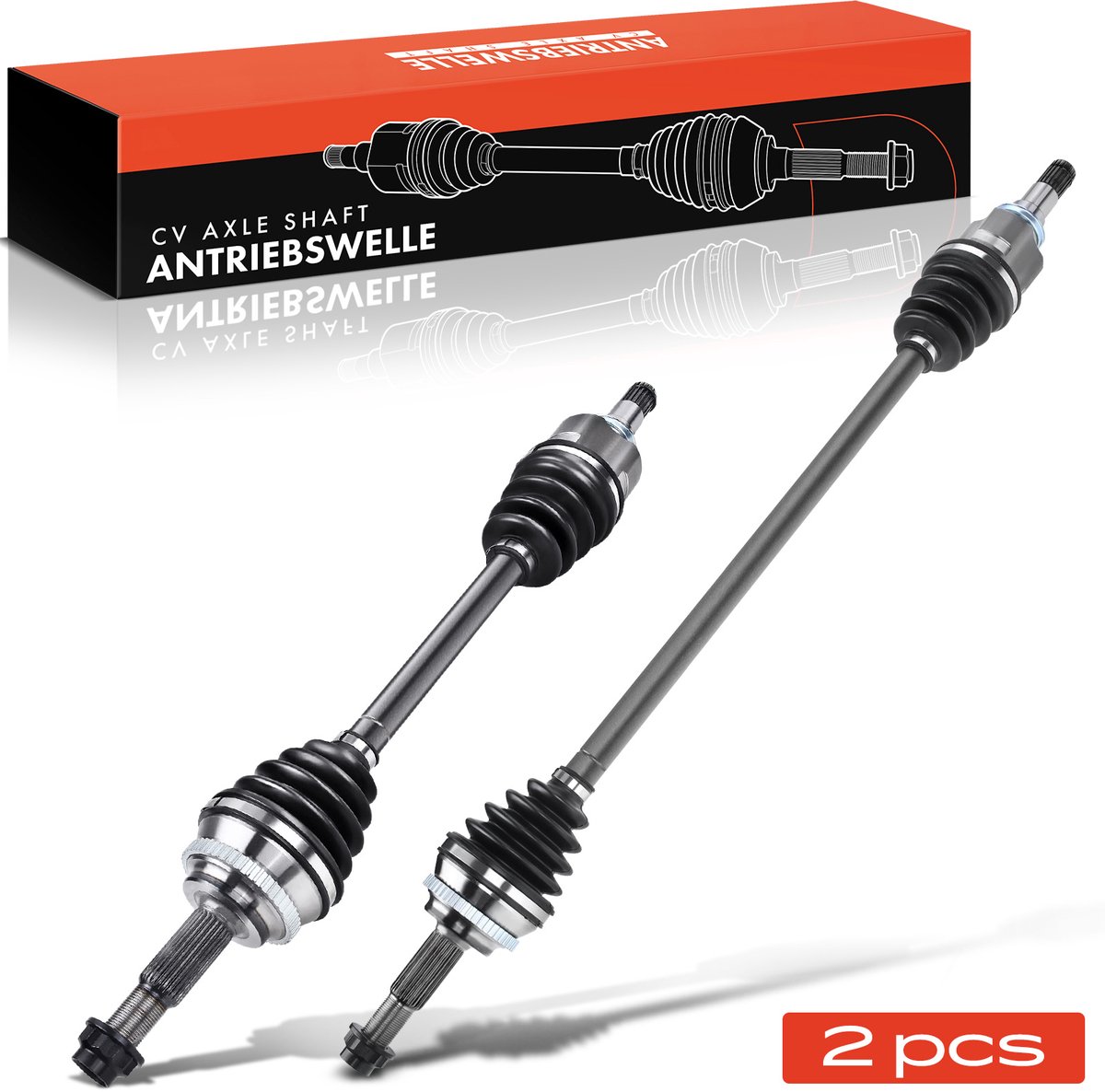 Frankberg 2x Aandrijfas Vooras voor Toyota Prius W2