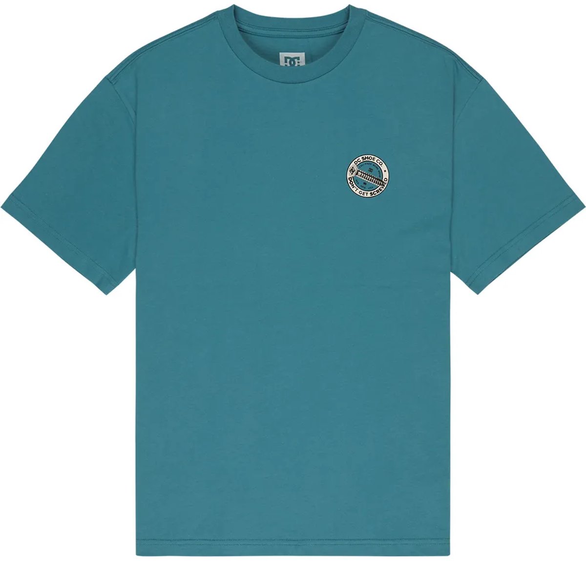 Dc Shoes Screwed Up T-shirt Met Korte Mouwen S Man Blauw