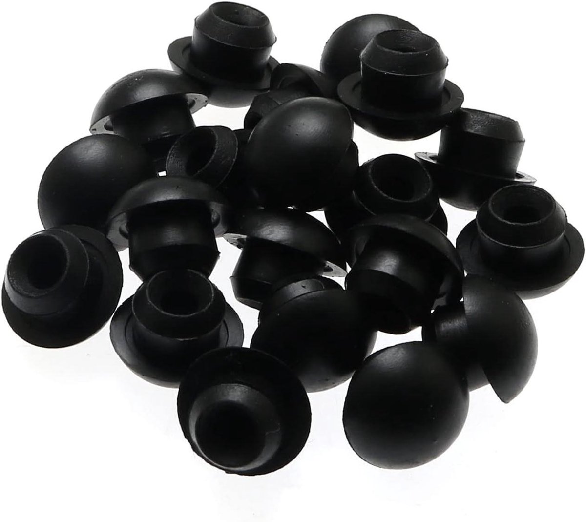 Rubberen Vulpluggen - Olievuller Stoppen - Hydraulisch Vullen - Lekvrije Afdichting - 8 mm Gat - Zwart