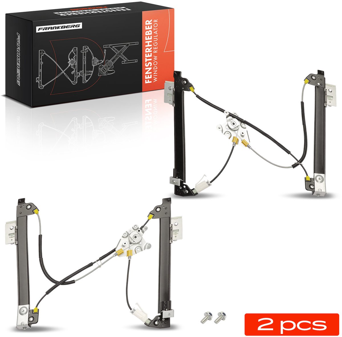 Frankberg 2x Raambediening Elektrisch Voor voor Alfa Romeo Mito 955
