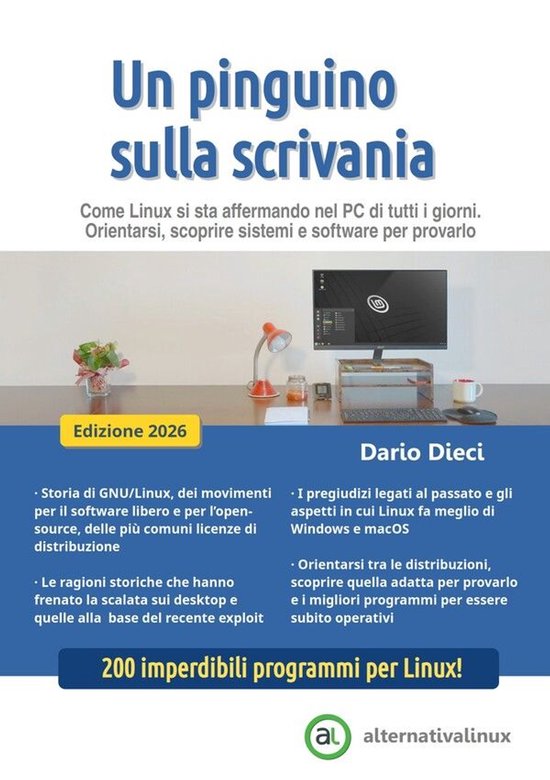 Un pinguino sulla scrivania - cover