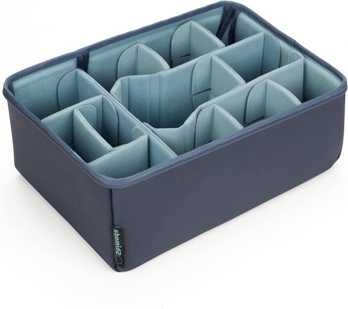 Cameratas Inlay - Camera Beschermer - Apparatuur Beschermen - Modulair Stapelbaar - 40 cm Lengte - Blauw