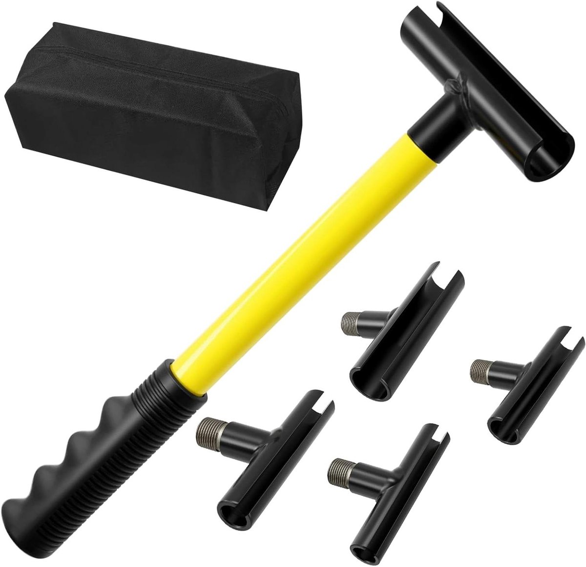 Scharnier Gereedschap - Deur Insteller - Deuren Afstellen - 4-in-1 Instelkop - 14-25mm - Zwart