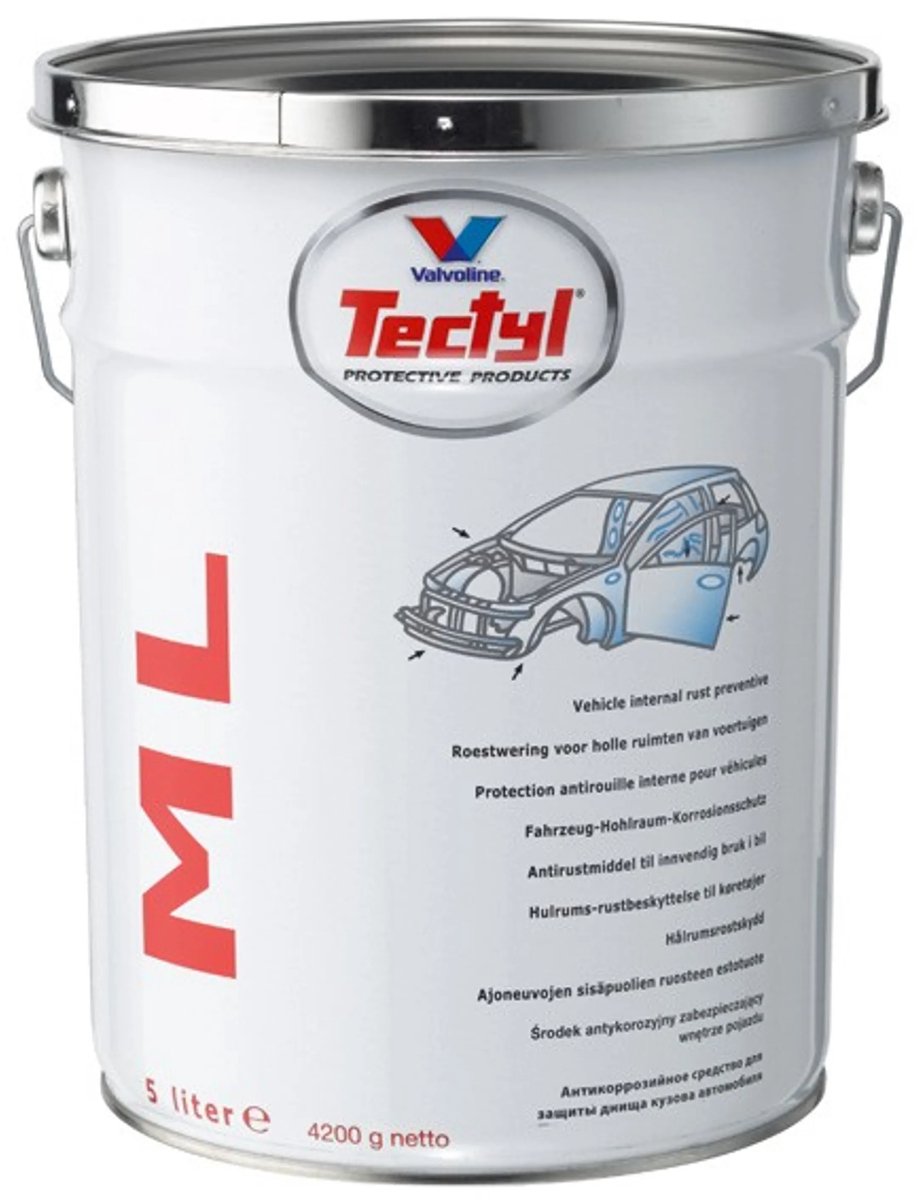VALVOLINE 20070 Tectyl ML Anti-roest in 5 liter voor holle ruimte