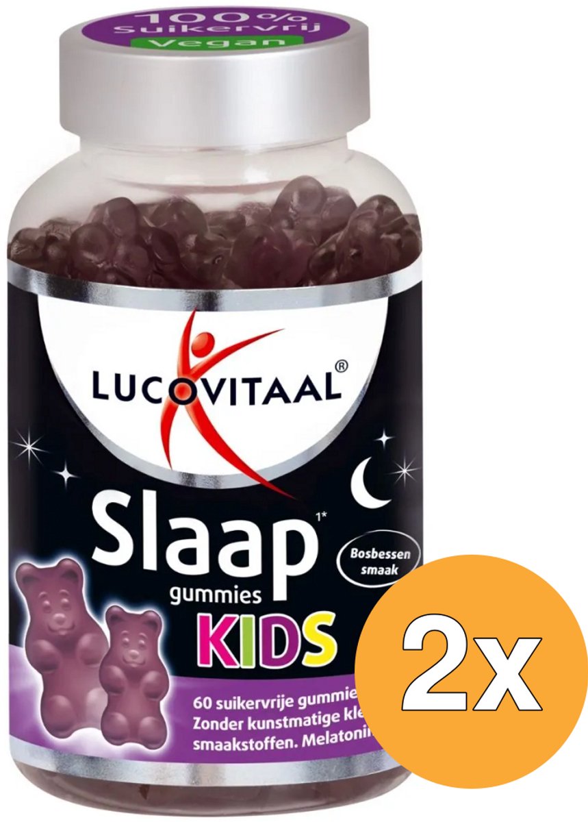 2x Lucovitaal Slaap Gummies KIDS (60 gummies