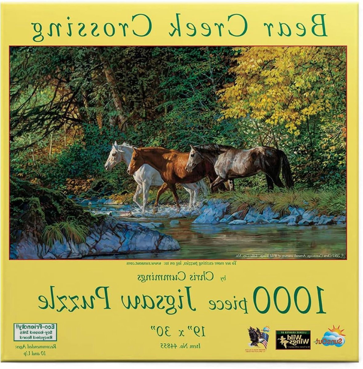 Puzzel Riviergezicht - Landschap Legpuzzel - Ontspannend Tijdverdrijf - Gedetailleerd Ontwerp - 1000 Stukjes - Meerkleurig