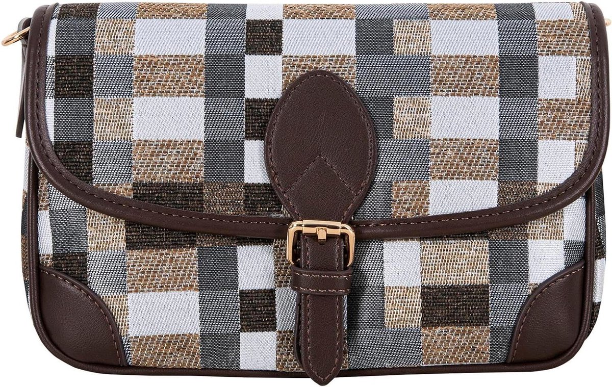 Dames Handtas - Schoudertas Clutch - Dagelijks Gebruik - Verstelbare Band - 24 x 16 cm - Zwart