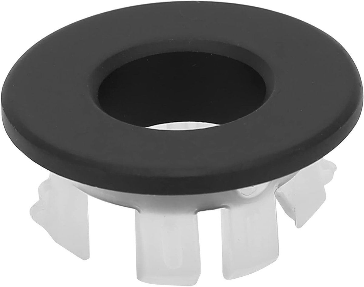 Overflow Ring voor Badkamer Wastafel, 3cm Buitendiameter, 1.5cm Binnendiameter, Ronde Messing Afdekking voor Thuis, Hotel en Kantoor
