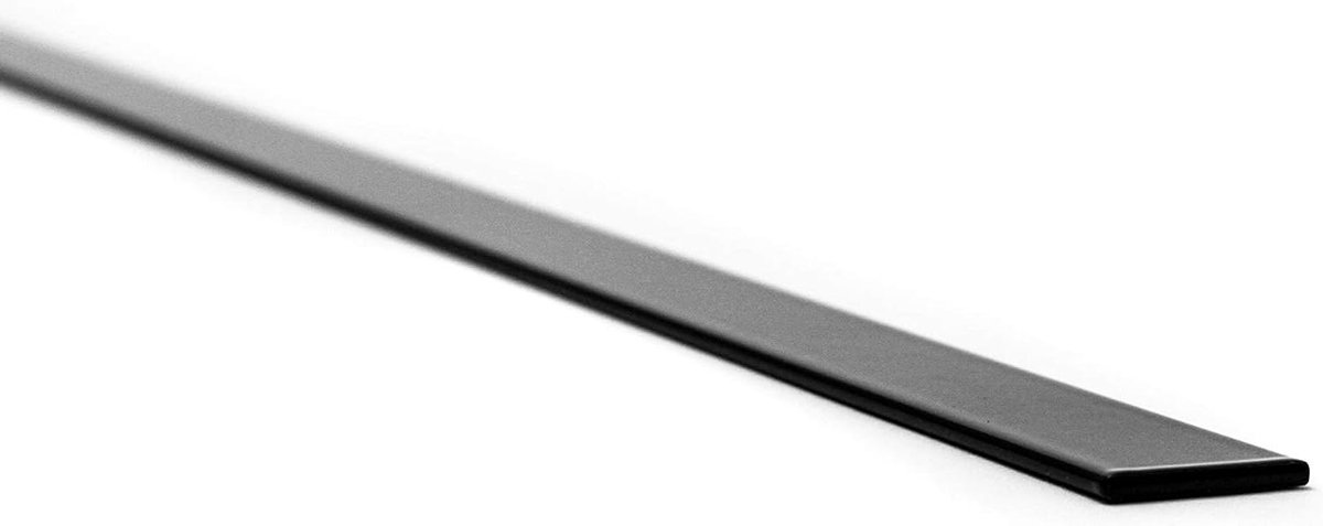 Aluminium platte stang - Aluminium profiel vlak - Constructie toepassingen - Gepoedercoat - 100 x 3 x 1500 mm