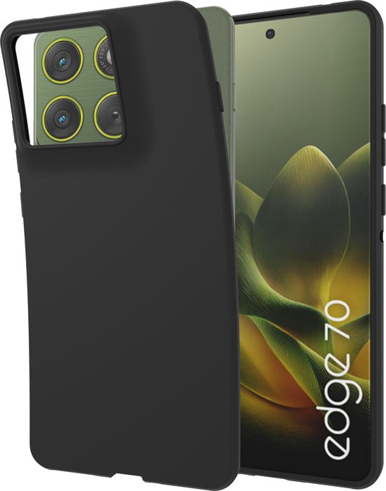 Just in case Soft Design Motorola Edge 70 Back Cover Zwart