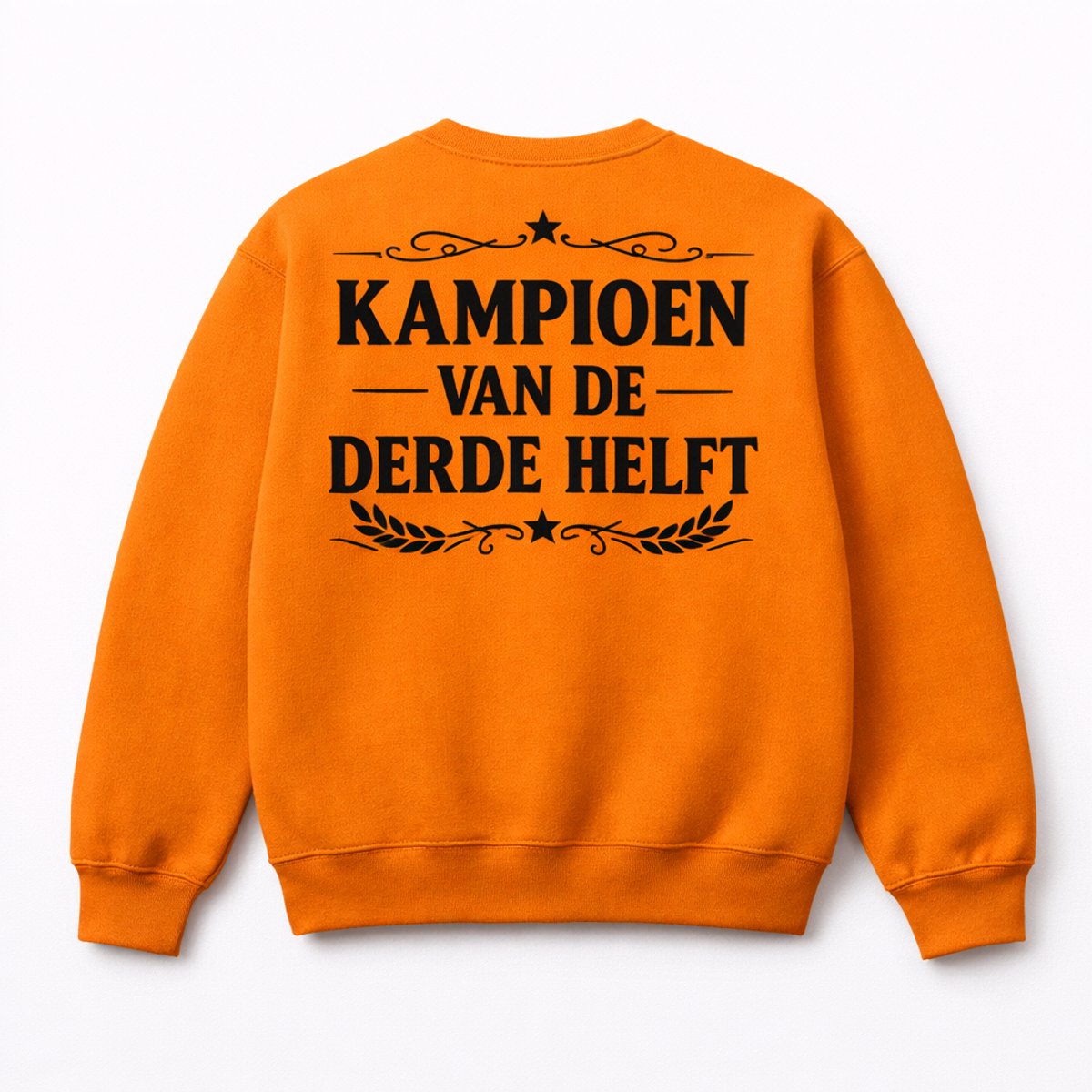 Sweater - Oranje - Kampioen 3e Helft