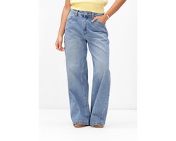 ABRAND JEANS Mid Super Baggy Jeans Dames - Broek - Lichtblauw - Maat 30