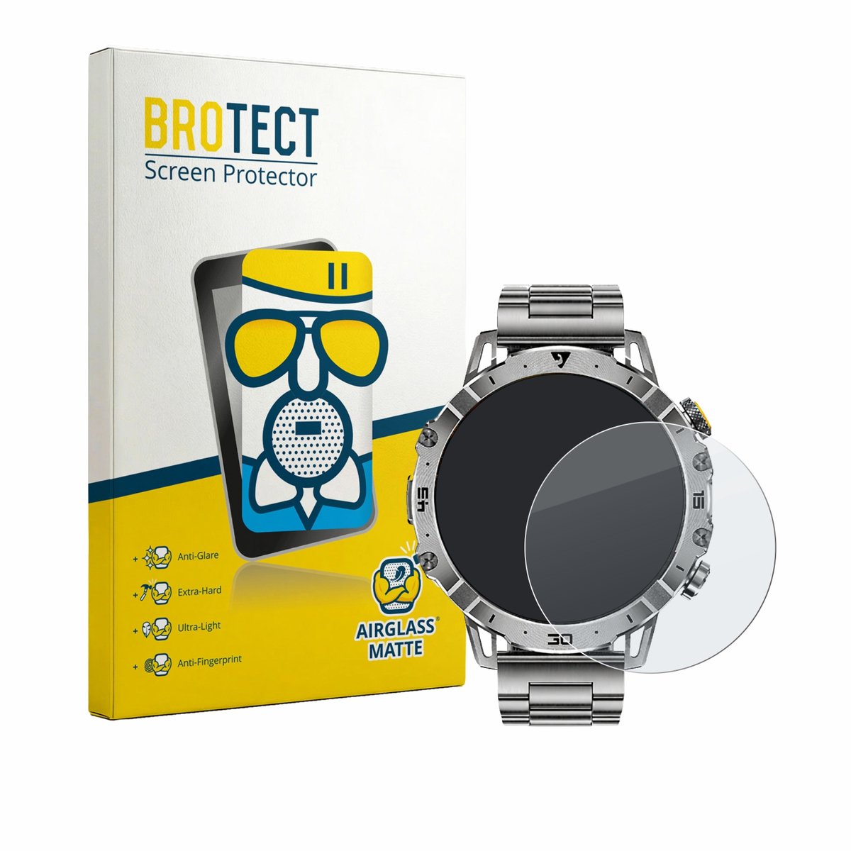 BROTECT - Screenprotector voor LIGE EF18 1.7" - Folie Beschermfolie Beschermglas matte