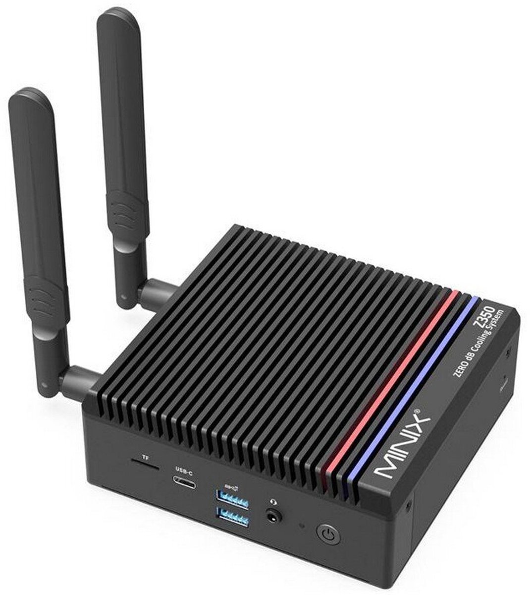 Minix Mini-PC (HTPC) NEO Z350 ZERO db Intel® Core™ i3 N350 3.80 GHz 16 GB RAM 512 GB SSD Intel Win 11 Pro NEO Z350-0db