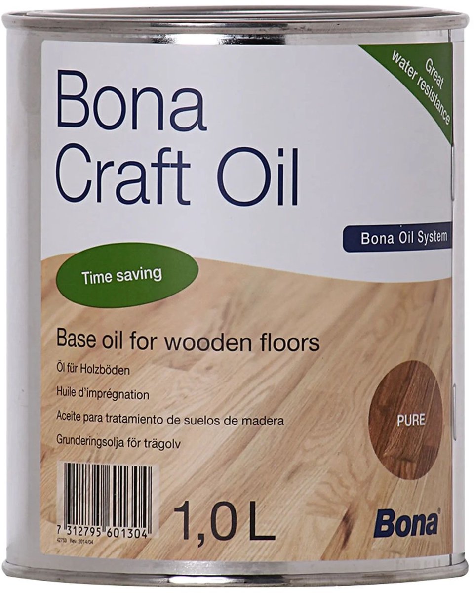 Bona Craft Oil Pure - 0,1 Liter tester