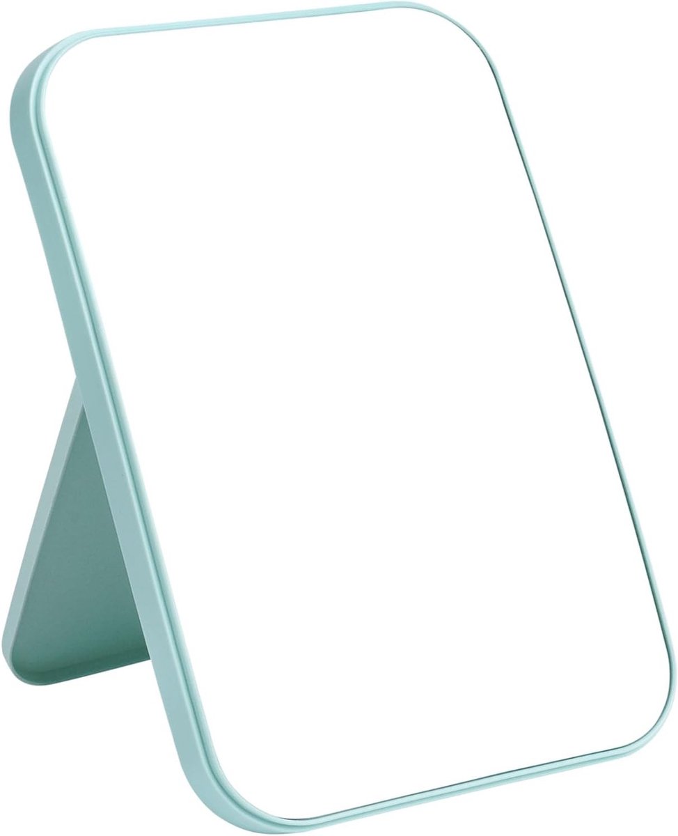 Opvouwbare Make-up Spiegel 20 x 13.4 cm - Draagbare Rechthoekige Reis Spiegel met Stand voor Bureau en Kledingkast, Perfect voor Reizen en Kamperen