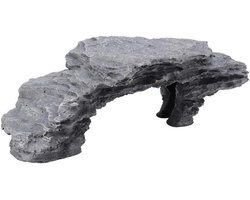 Reptielen Climbing Platform met Schuilplaats, Ideaal voor Schildpadden, Zonbaden en Klimmen, 19.5 x 9 x 7 cm