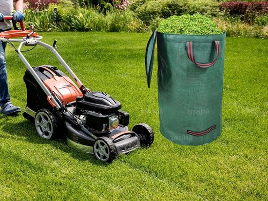 Grote Tuinafvalzakken van 120 L, Waterdicht en Vouwbaar, Ideaal voor Gras, Bladeren en Takken — afbeelding 5
