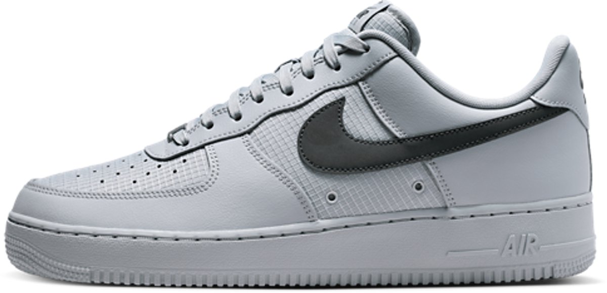 Nike Nike Air Force 1 ’07 LV8 “”Wolf “” Sneakers Unisex Zwart