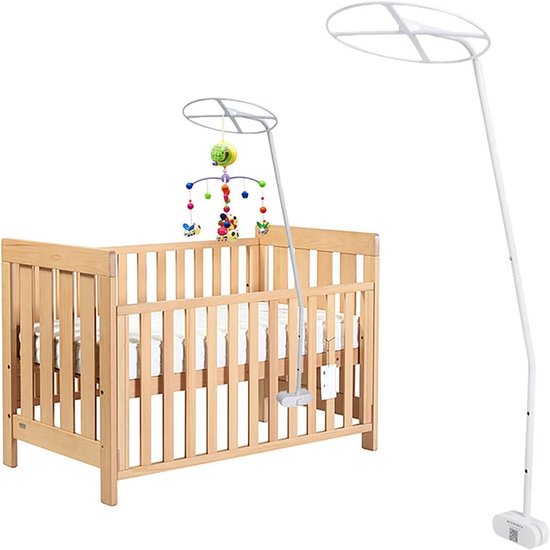 Mosquito Net Stand Holder Set Adjustable Clip-On Crib Canopy Holder Rack Accessories