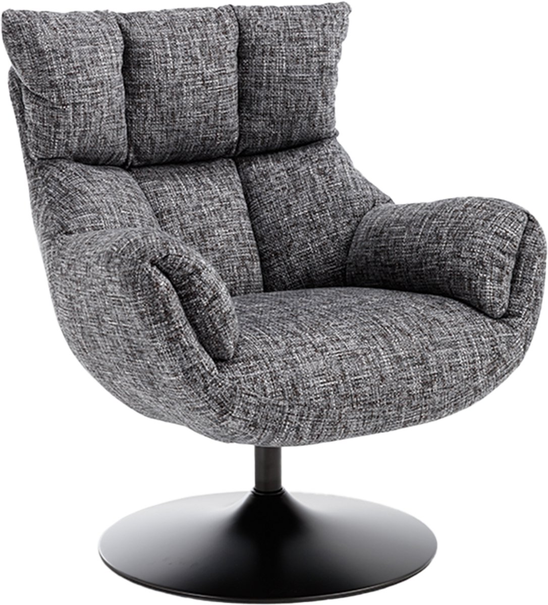 Tower Living Fauteuil Force Imo 60 Donkergrijs Draaibaar