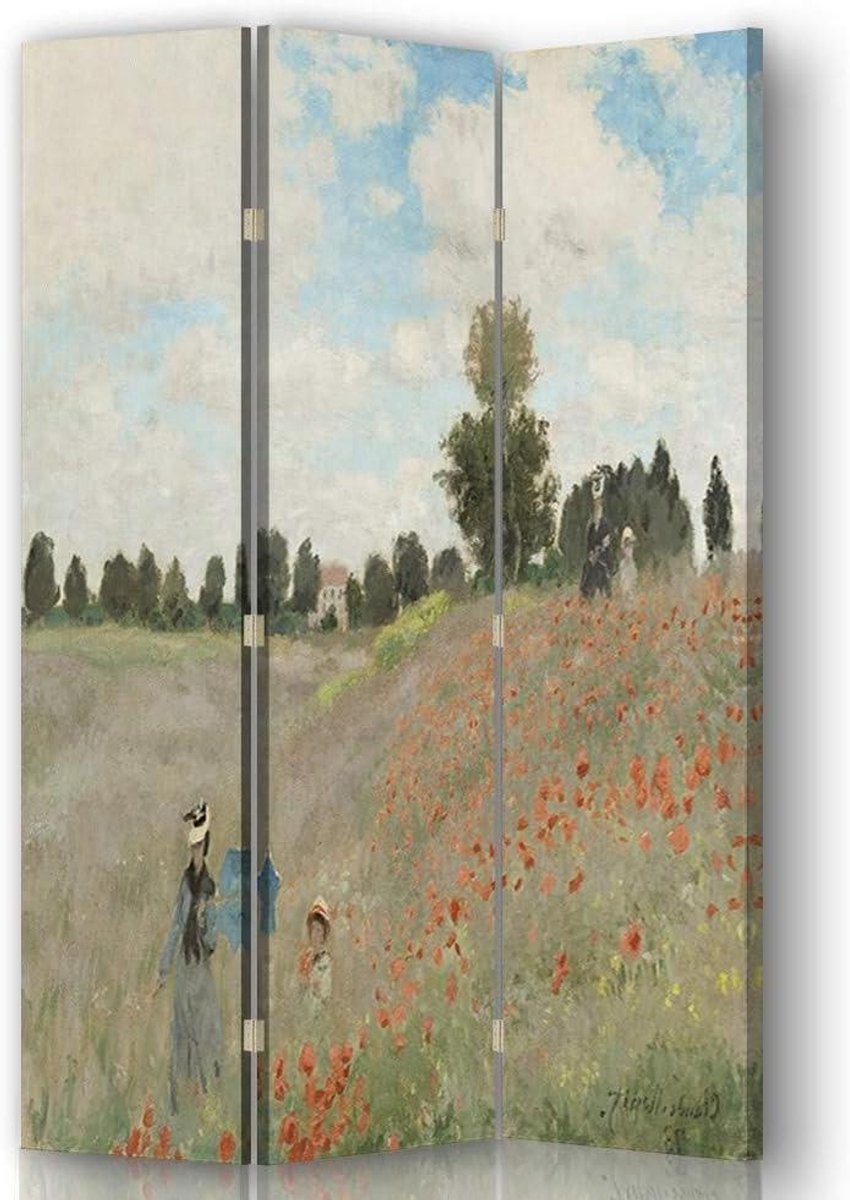 Kamerscherm Bloemen - Ruimteverdeler - Ruimte Indelen - Dubbelzijdig Bedrukt - 110x150 cm