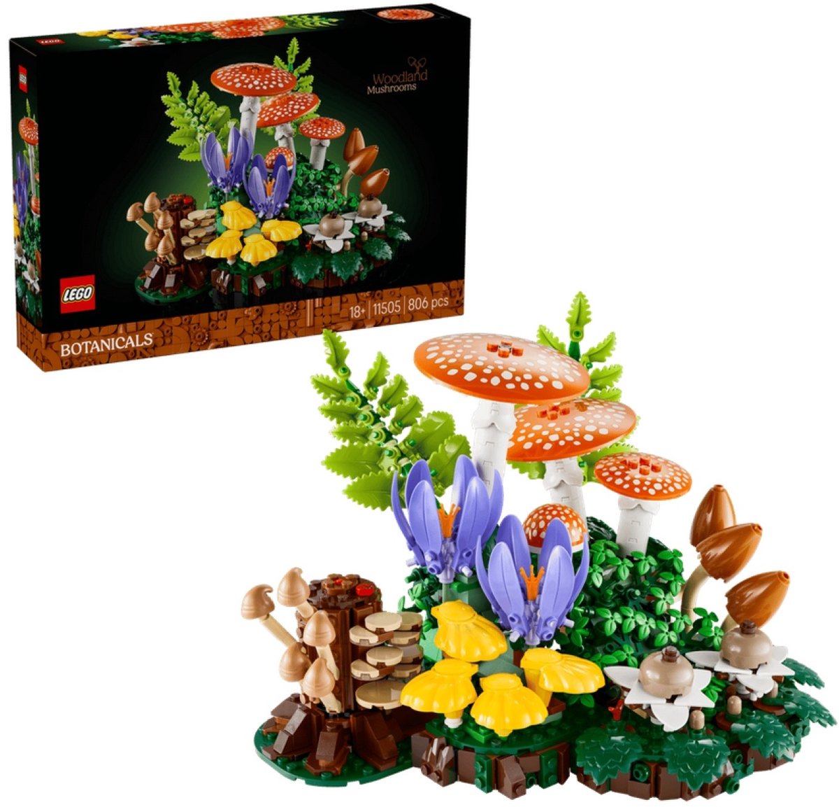 LEGO® Botanicals Bospaddenstoelen - 11505
