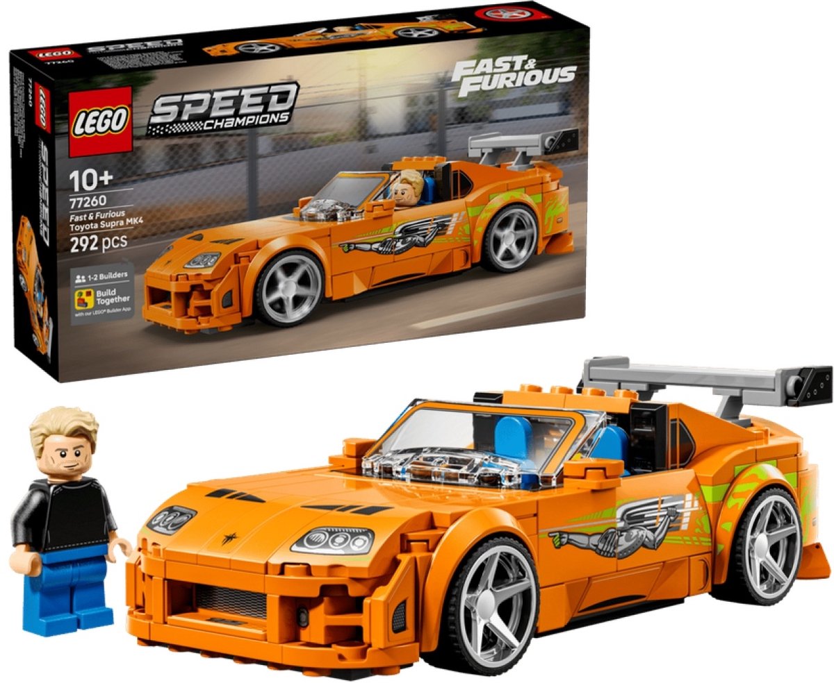 LEGO Speed Champions The Fast and The Furious Toyota Supra MK4 Auto Speelgoed voor Kinderen 77260