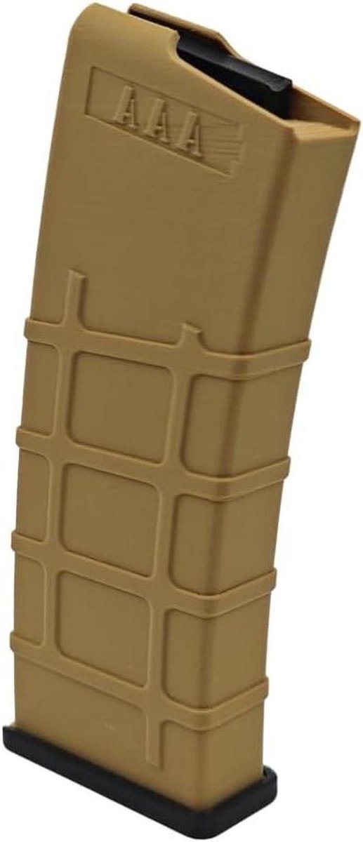 Batterij Opbergdoos - Container Clip - Batterijen Organiseren - Magazijn Ontwerp - Voor AA of AAA - Bruin