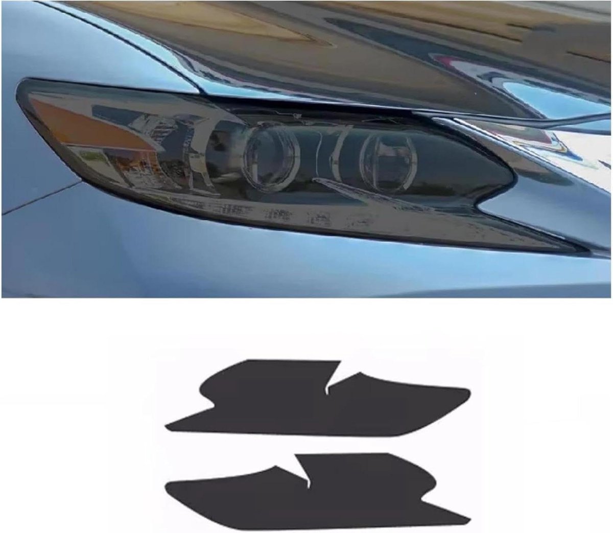 Koplamp folie - Beschermsticker - Auto exterieur - Zelfherstellende coating - 1016 x 508 c