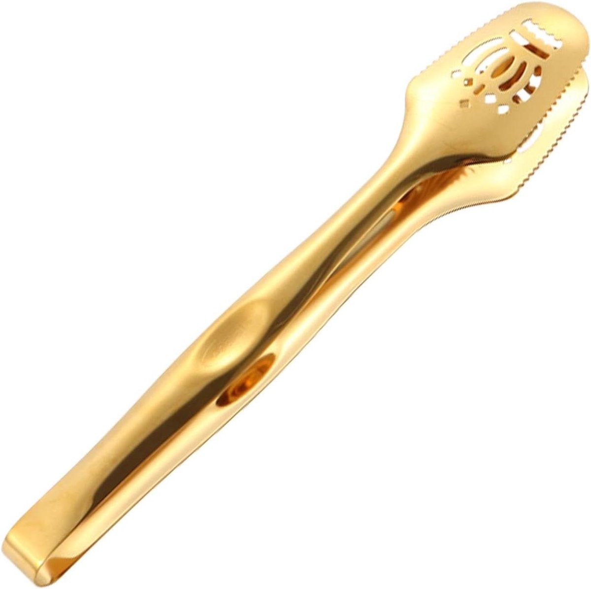 Keuken Tang - Voedsel Klem - Barbecue Koken - Lege Structuur - 28 cm - Goud