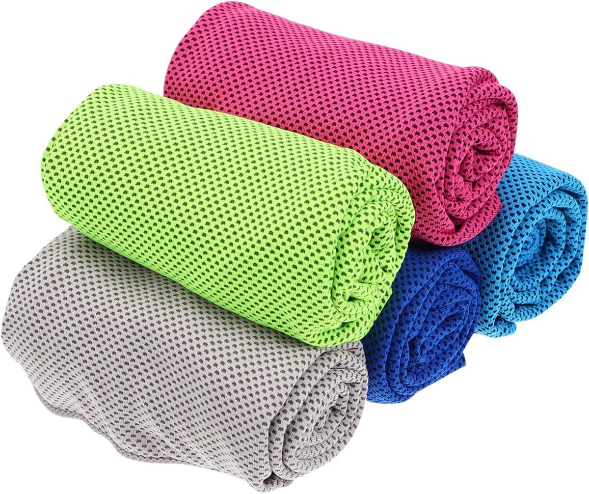 Sport Handdoeken - Koel & Sneldrogend - Actieve Buitendagen - Unieke 3D Honingraat - 30x100cm - Diverse Kleuren