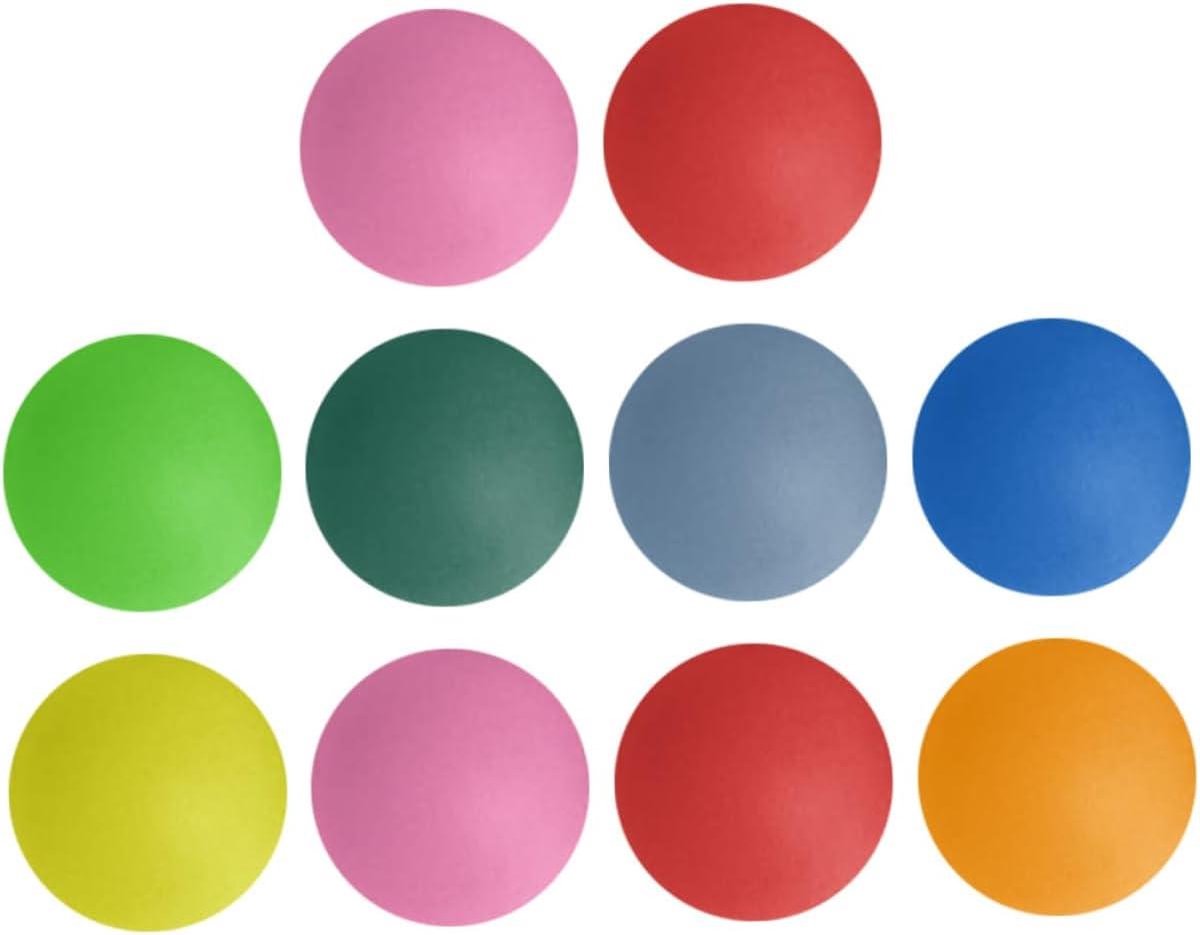 Tafeltennisballen - Loterijballen - Feestdecoratie - Makkelijk te dragen - 10 stuks - Willekeurige kleur