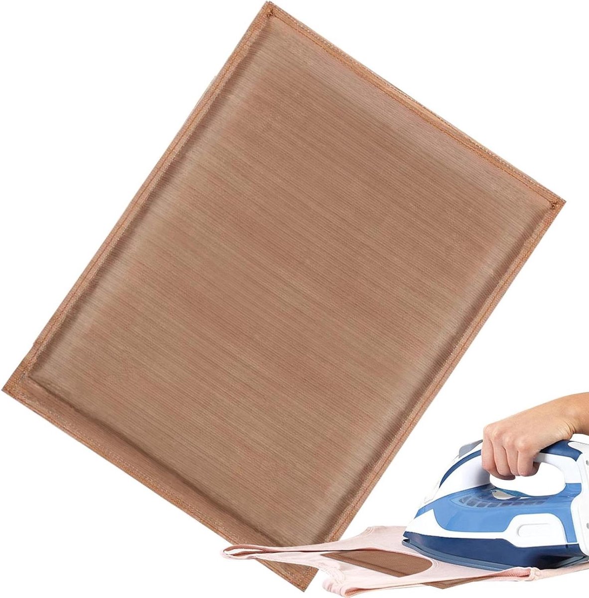 Warmtekussen - Perskussen mat - Warmteoverdracht - Hittebestendig materiaal - 12x15 inch - Bruin