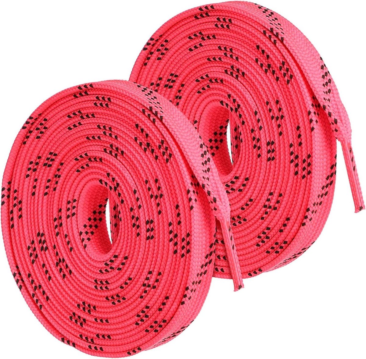 Schaatsveters - Waxed Laces - Schoenen Versieren - Duurzaam Polyester - 1 Paar - Roze