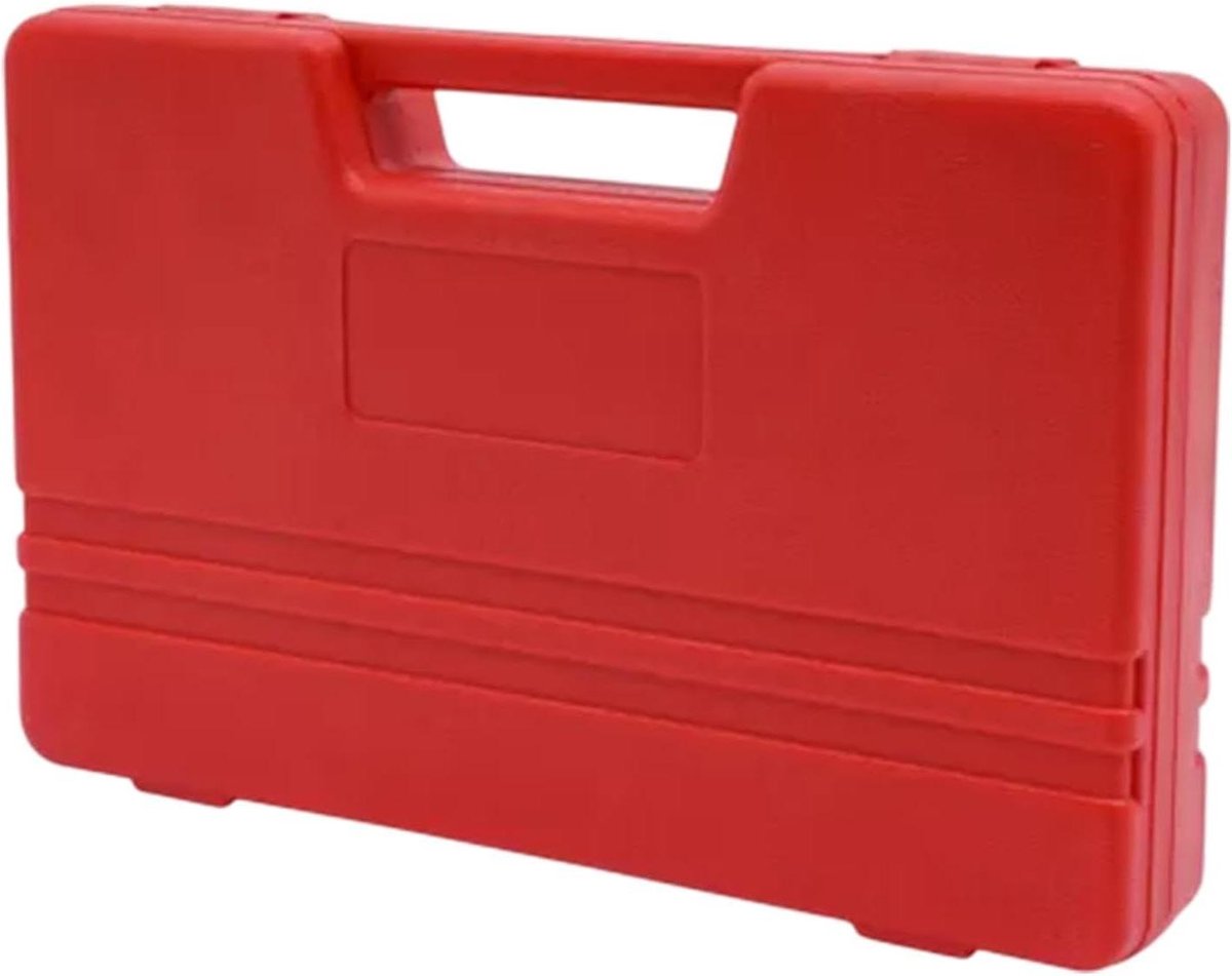Klepveer Compressor - Motor Gereedschap - Motoronderhoud - Complete Set - 38x24x6 cm - Zwart