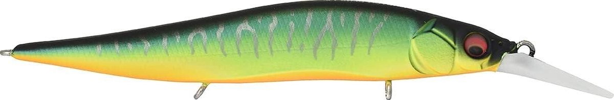 Kunstaas Vissen - Zwemmend Lokaas - Sport Vissen - Suspending Model - 9.8 cm - Gevlekt