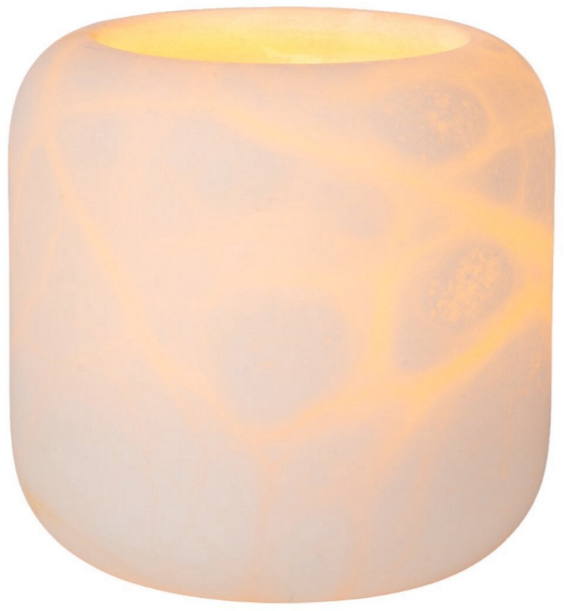 Atmooz Oxo M Theelichthouder - Waxinelichthouder - Natuurlijk Design Windlicht - Beige - Luxe Interieurdecoratie - Naturel