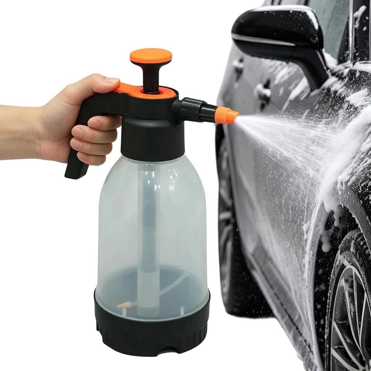 Autowas Sproeiapparaat - Spuitfles Detailer - Auto Reinigen - Grote Capaciteit - 1.2 L - Uniek Kenmerk